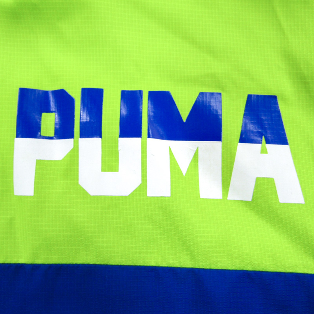PUMA(プーマ)のプーマ ナイロンジャケット 裏ボア ジャンパー アウター キッズ 男の子用 140サイズ ブルー PUMA キッズ/ベビー/マタニティのキッズ服女の子用(90cm~)(ジャケット/上着)の商品写真
