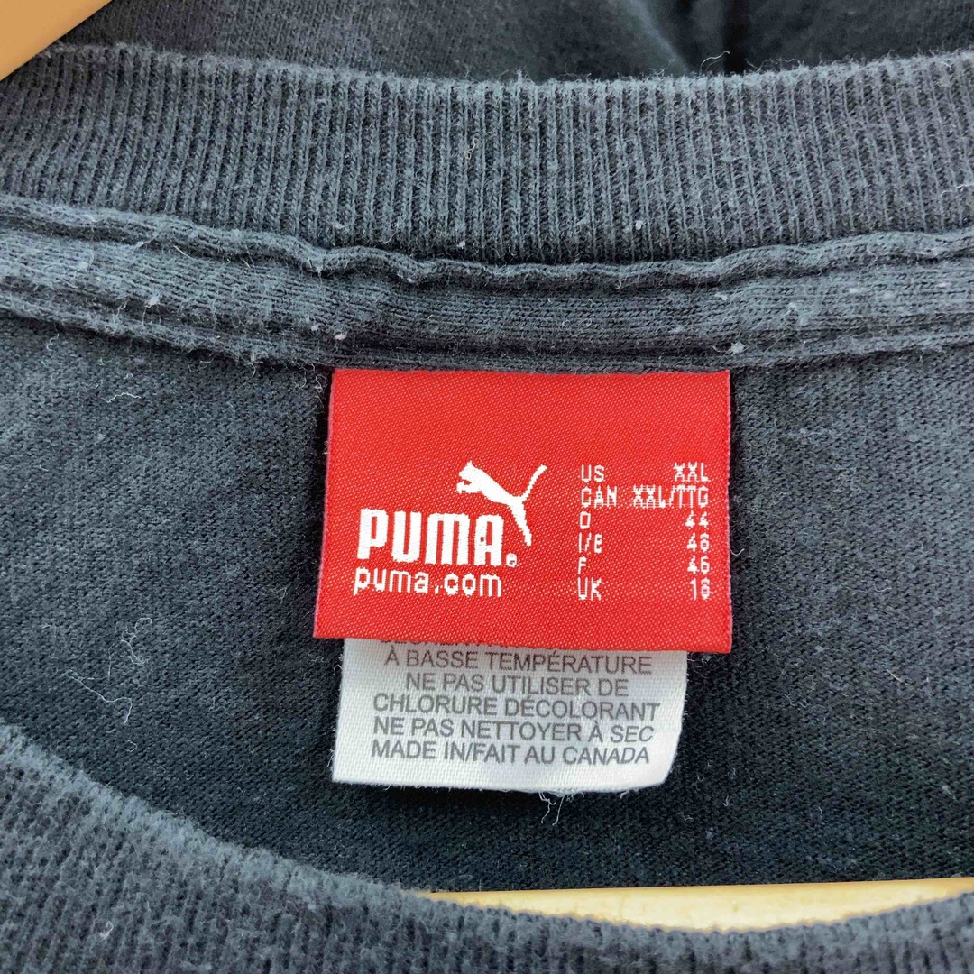 PUMA(プーマ)のPUMA ブラック プリントTシャツ メンズ プーマ Tシャツ(半袖/袖無し) メンズのトップス(Tシャツ/カットソー(半袖/袖なし))の商品写真