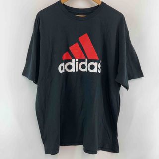 アディダス(adidas)のadidas ブラック プリントロゴ メンズ アディダス Tシャツ(半袖/袖無し)(Tシャツ/カットソー(半袖/袖なし))