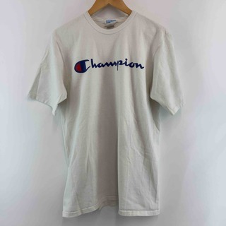 チャンピオン(Champion)のChampion ホワイト オフホワイト ロゴTシャツ メンズ チャンピオン Tシャツ(半袖/袖無し)(Tシャツ/カットソー(半袖/袖なし))