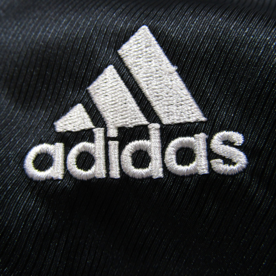 adidas(アディダス)のアディダス ナイロンジャケット ジャンパー アウター キッズ 男の子用 140サイズ ブラック adidas キッズ/ベビー/マタニティのキッズ服女の子用(90cm~)(ジャケット/上着)の商品写真