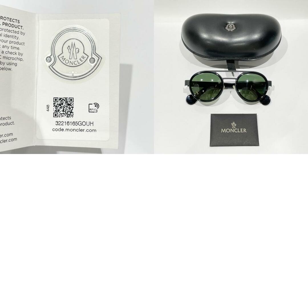 MONCLER(モンクレール)のMONCLER オーバル セルフレーム 50□22 ML0021 01N プラスチック サングラス レディースのファッション小物(サングラス/メガネ)の商品写真