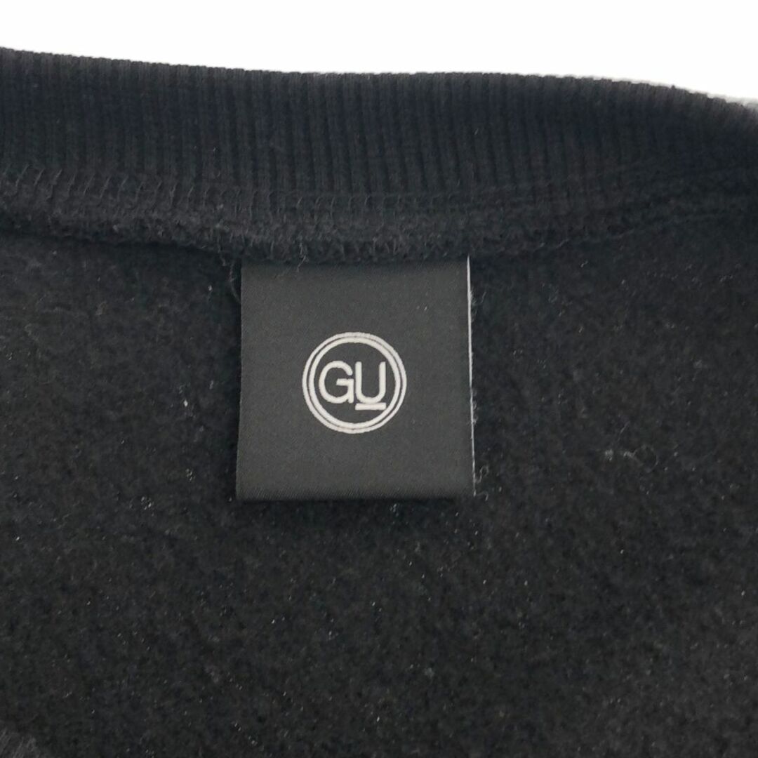 GU(ジーユー)のジーユー アンダーカバー コラボ 猫 長袖 スウェット ワンピース L ブラック GU UNDERCOVER 裏起毛 レディース 古着 【240222】 レディースのワンピース(その他)の商品写真