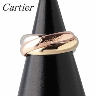 カルティエ(Cartier)のカルティエ トリニティ リング #49 MM クラシック 750 スリーカラー 新品仕上げ済 Cartier【15822】(リング(指輪))