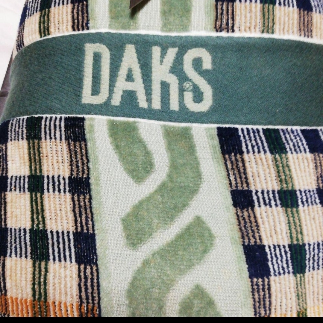 DAKS(ダックス)の未使用DAKSLONDONタオルケット、2枚セットෆ˚* キッズ/ベビー/マタニティの寝具/家具(タオルケット)の商品写真