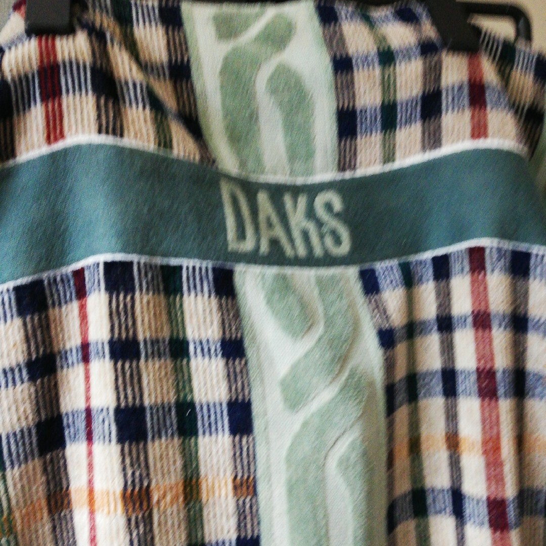 DAKS(ダックス)の未使用DAKSLONDONタオルケット、2枚セットෆ˚* キッズ/ベビー/マタニティの寝具/家具(タオルケット)の商品写真