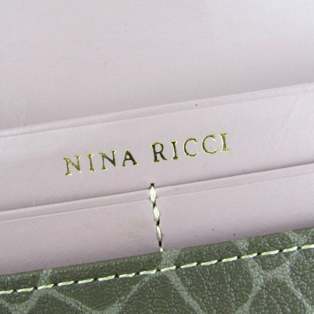 NINA RICCI(ニナリッチ)のニナリッチ 長財布 カラーヌーボー ジラフ柄 小銭入れあり ブランド ロングウォレット レディース ブラウン NINA RICCI レディースのファッション小物(財布)の商品写真