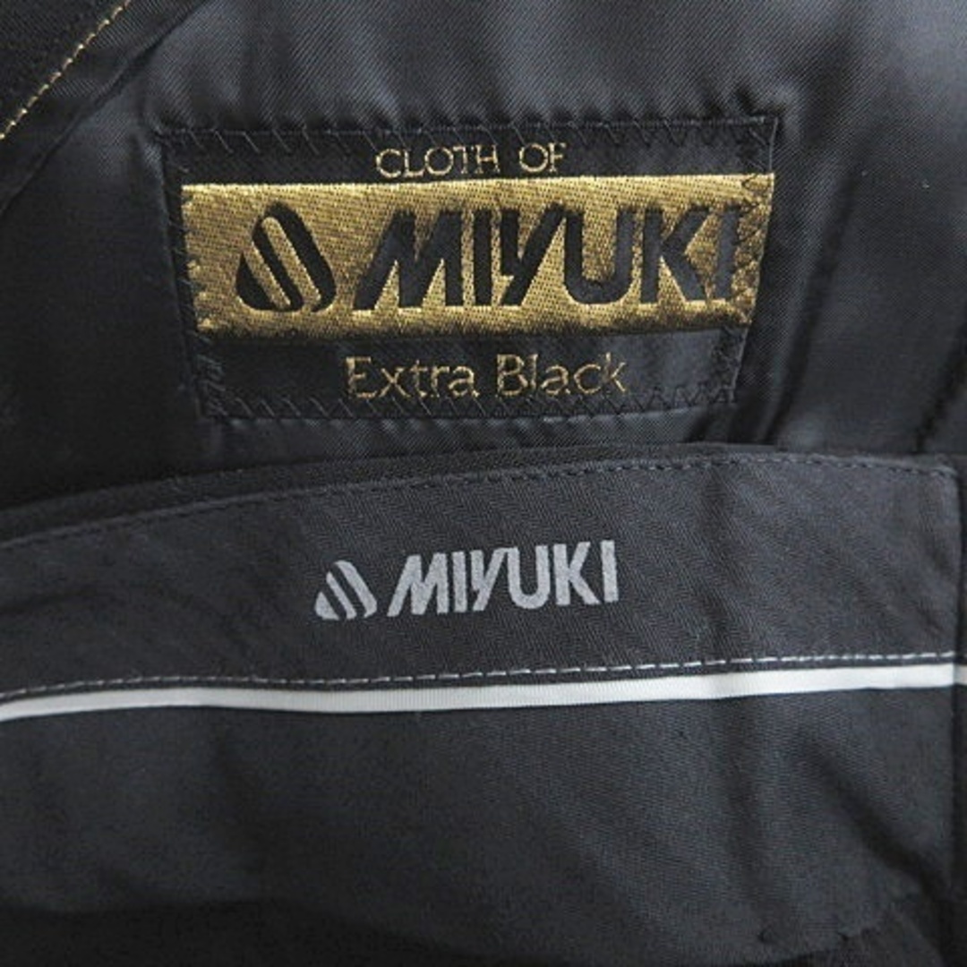other(アザー)のMIYUKI 礼服 ブラックスーツ テーラージャケット ダブル 黒 94 A6 メンズのスーツ(スーツジャケット)の商品写真