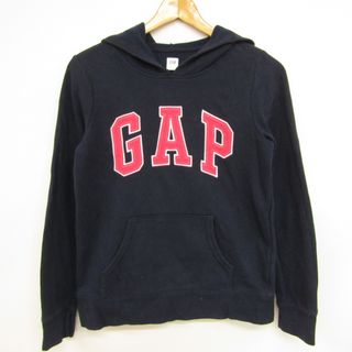 ギャップ(GAP)のギャップ 長袖パーカー フロントロゴ スウェット スエット キッズ 男の子用 XXLサイズ ネイビー GAP(Tシャツ/カットソー)