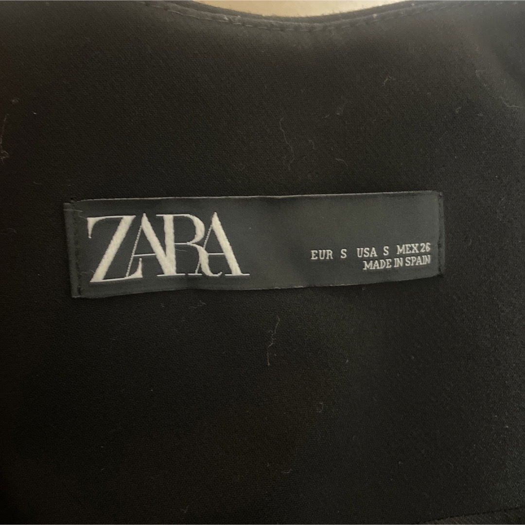 ZARA(ザラ)のノーカラージャケット　セットアップ レディースのフォーマル/ドレス(スーツ)の商品写真