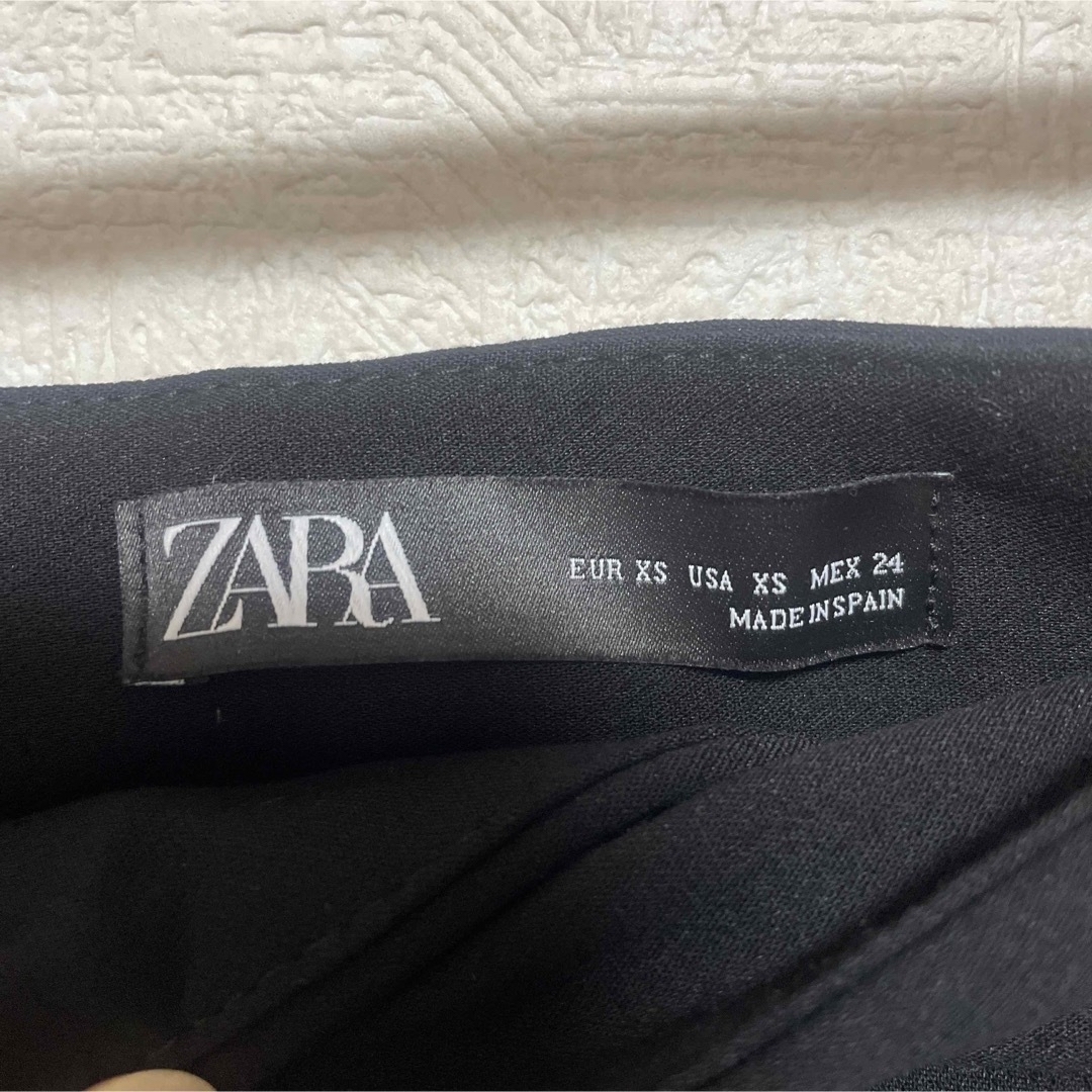 ZARA(ザラ)のノーカラージャケット　セットアップ レディースのフォーマル/ドレス(スーツ)の商品写真