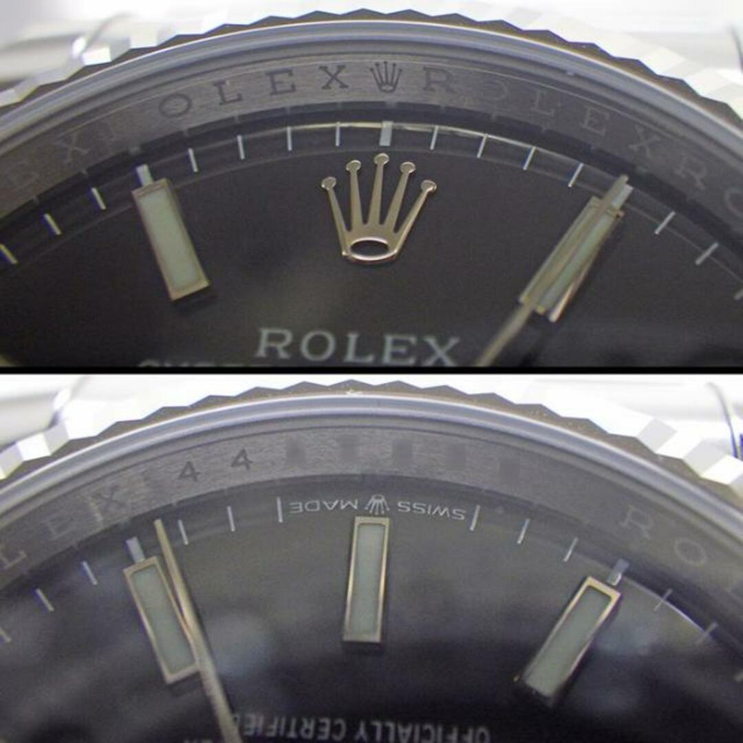 ROLEX(ロレックス)のロレックス Rolex 腕時計 オイスター パーペチュアル デイトジャスト 36 126234 ルーレット刻印 フルーテッドベゼル マットブラック文字盤 オイスターブレス オイスタースチール SS 自動巻き 【中古】 メンズの時計(腕時計(アナログ))の商品写真