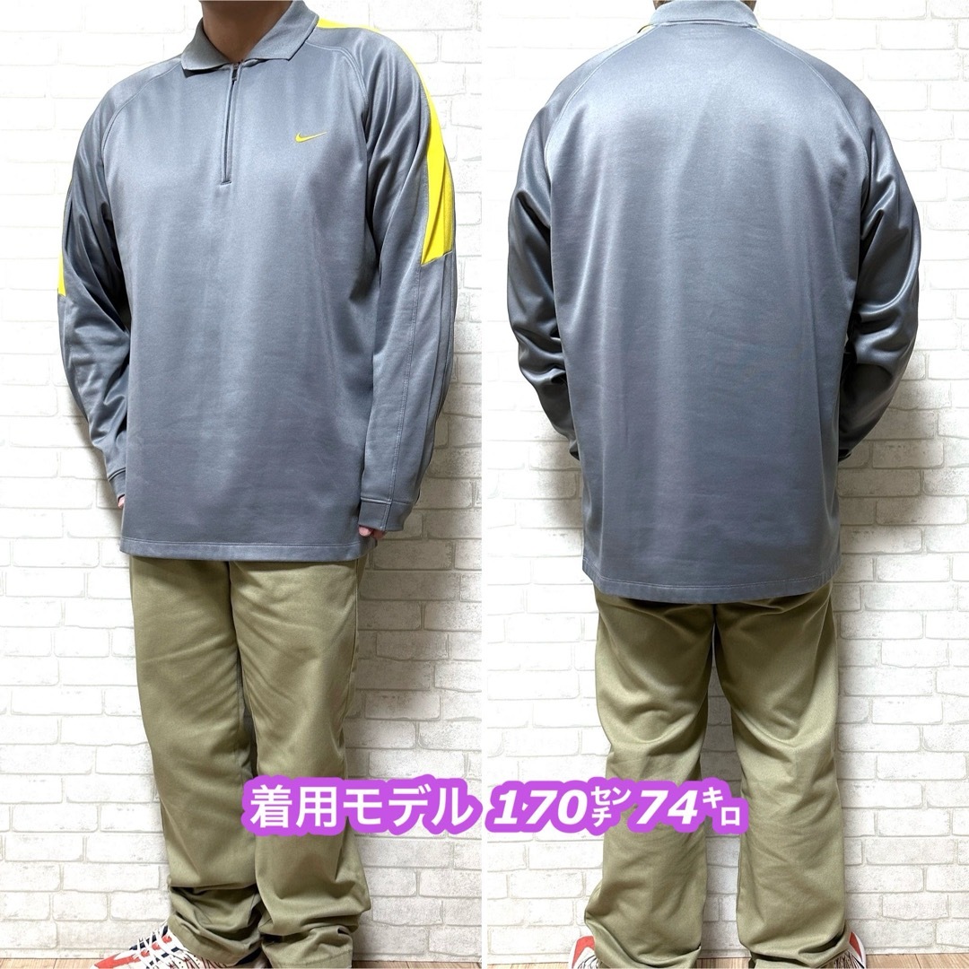 NIKE - NIKE GOLF ナイキゴルフ 高ストレッチ ハーフジップ NIKE - NIKE GOLF ナイキゴルフ 高ストレッチ ハーフジップ