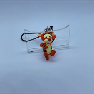 クマノプーサン(くまのプーさん)のディズニーストア　シークレットストラップ　ティガーver.(キャラクターグッズ)