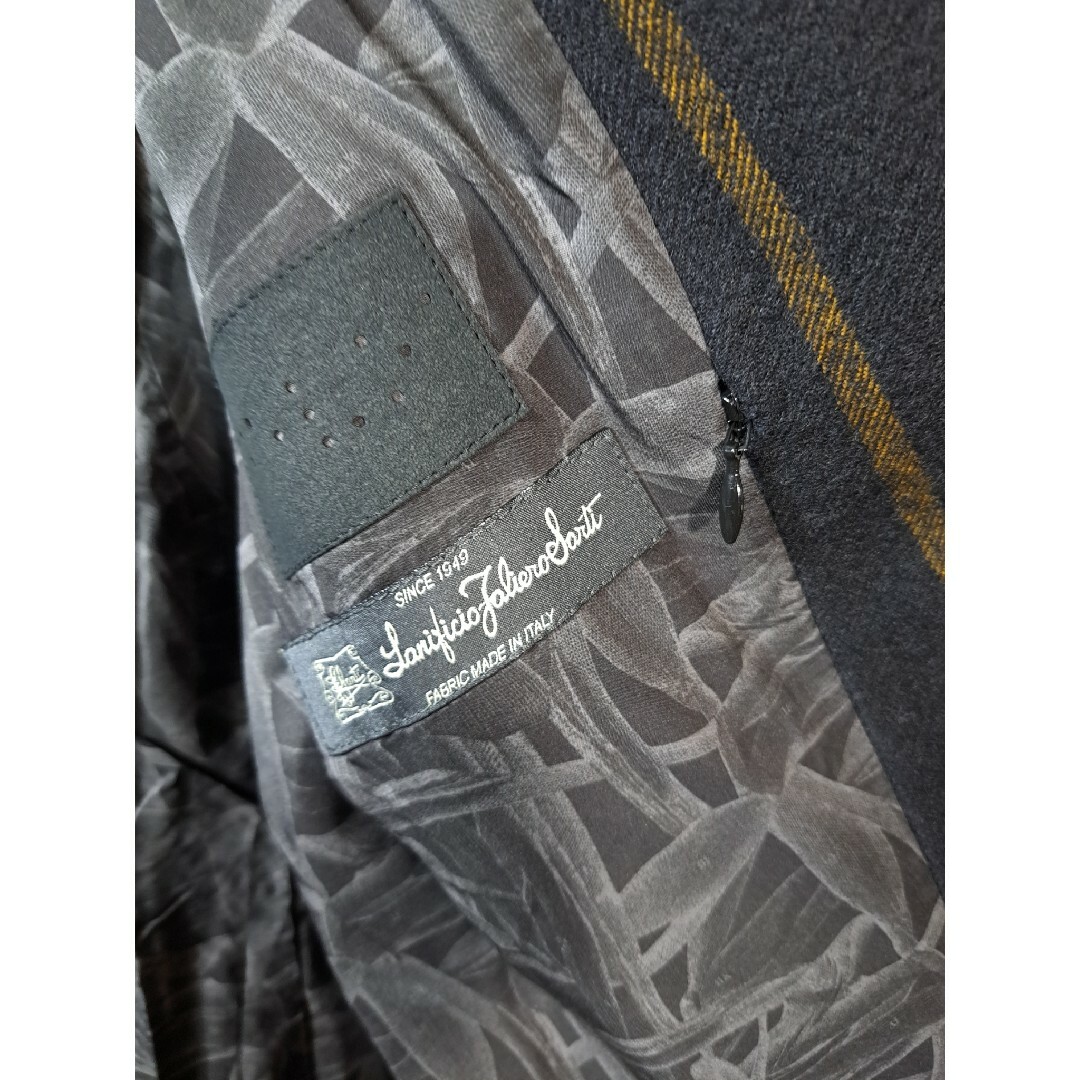 DEVOA(デヴォア)の未使用　DEVOA　ストライプ スタンドカラージャケット メンズのジャケット/アウター(テーラードジャケット)の商品写真