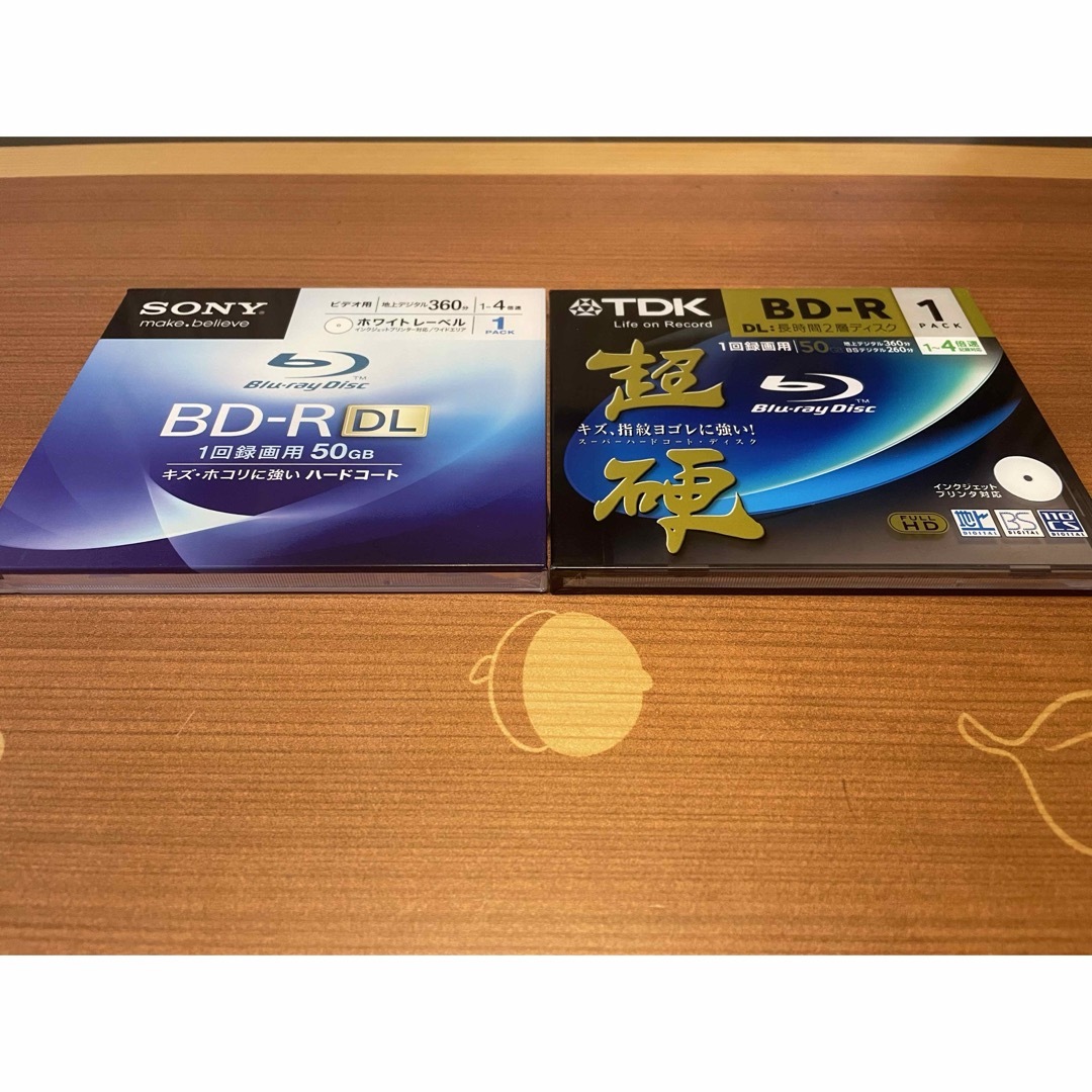 SONY(ソニー)の録画用ブルーレイ　50ギガ　二枚 エンタメ/ホビーのDVD/ブルーレイ(その他)の商品写真