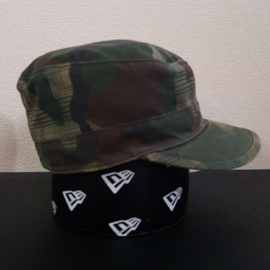 SWAGGER(スワッガー)の日本製 SWAGGER Camo × Check Work Cap メンズの帽子(キャップ)の商品写真