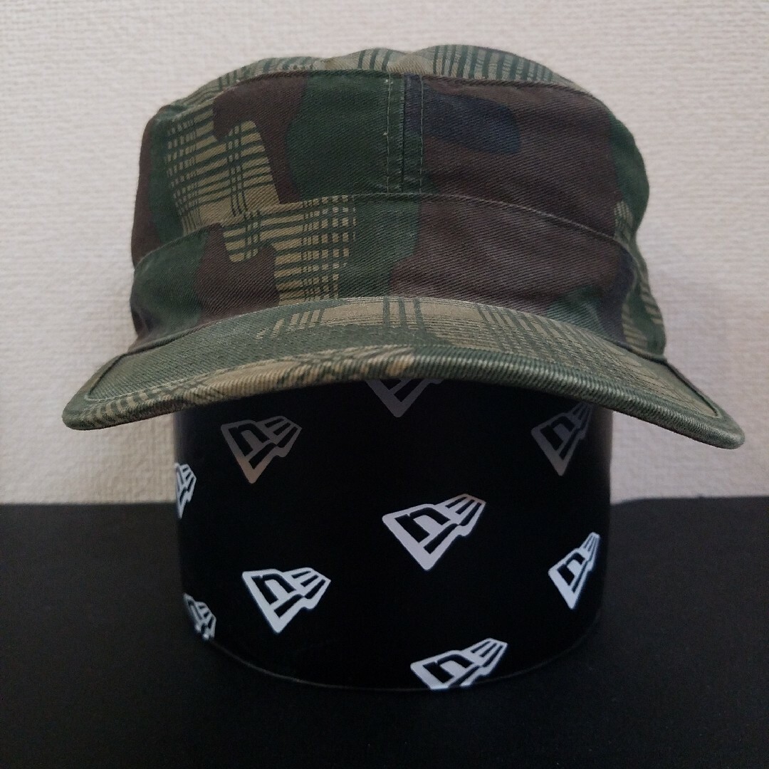 SWAGGER(スワッガー)の日本製 SWAGGER Camo × Check Work Cap メンズの帽子(キャップ)の商品写真