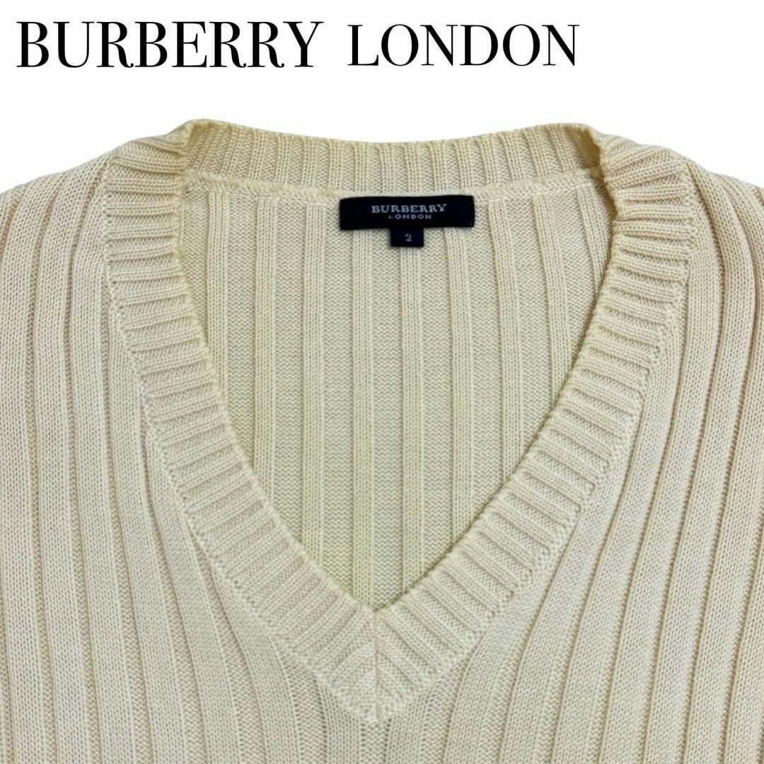 BURBERRY(バーバリー)のバーバリー ウール100％ 長袖 ニット トップス セーター 洋服 レディース レディースのトップス(ニット/セーター)の商品写真