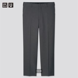 ユニクロ(UNIQLO)のUNIQLO U レギュラーフィットテーパードパンツ(スラックス)