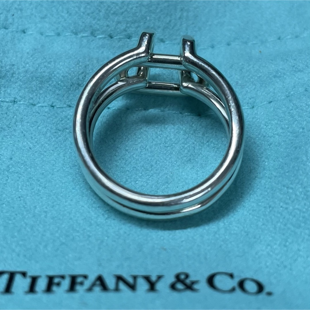 Tiffany & Co.(ティファニー)のTiffany ティファニー　ハードウェアロウ　リング　16号 レディースのアクセサリー(リング(指輪))の商品写真