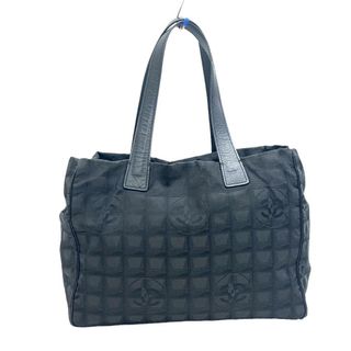 シャネル(CHANEL)のシャネル CHANEL トートバッグ
 ココマーク ニュートラベルライン ブラック(トートバッグ)