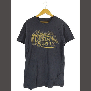 デニムアンドサプライラルフローレン(Denim & Supply Ralph Lauren)のDENIM & SUPPLY RALPH LAUREN Tシャツ 丸首 紺 XS(Tシャツ/カットソー(半袖/袖なし))
