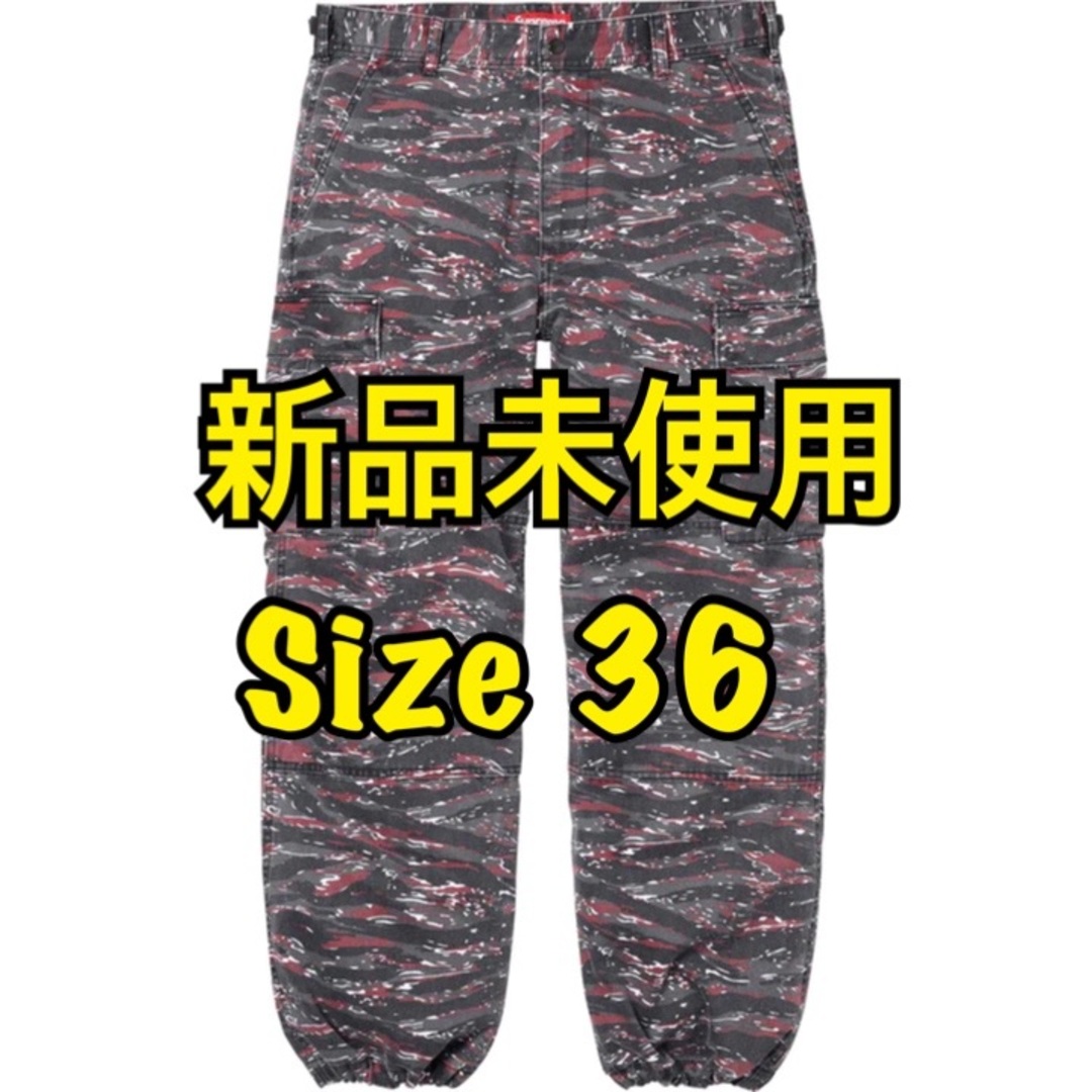 Supreme(シュプリーム)のSupreme Cargo Pant "Red Tiger Camo"36 メンズのパンツ(ワークパンツ/カーゴパンツ)の商品写真