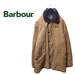 バーブァー(Barbour)の【Barbour】コーデュロイ襟 キルティングジャケット S-318(ブルゾン)