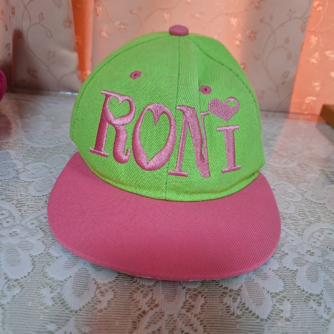 RONI(ロニィ)のロニィ🌸キャップ🌸中古🌸 キッズ/ベビー/マタニティのこども用ファッション小物(帽子)の商品写真