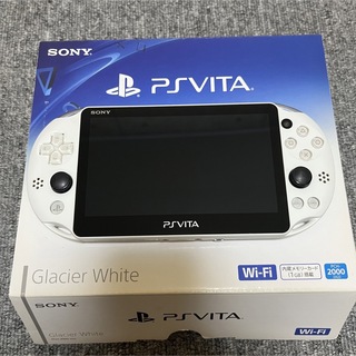 プレイステーションヴィータ(PlayStation Vita)のPSVITA PCH-2000 Glacier White(携帯用ゲーム機本体)