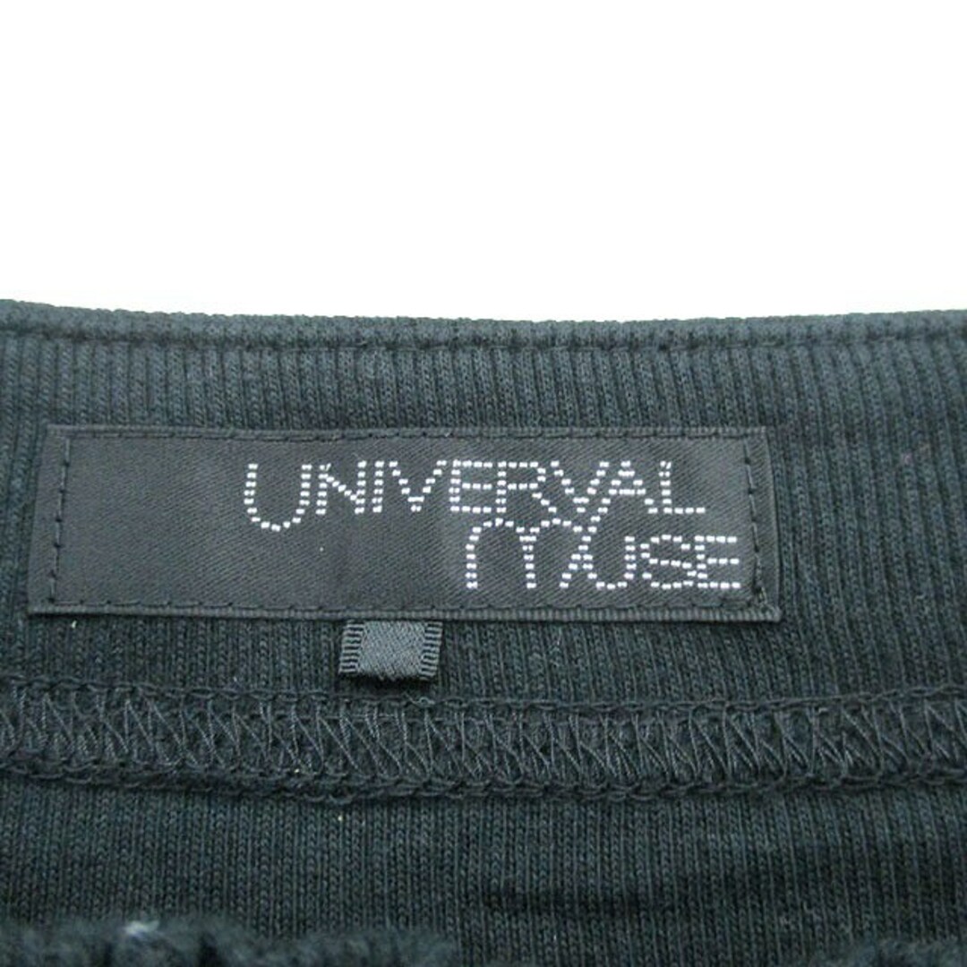 UNIVERVAL MUSE(ユニバーバルミューズ)のユニバーバル ミューズ リブ カットソー Tシャツ 半袖 肩リボン コットン エンタメ/ホビーのコスプレ(その他)の商品写真