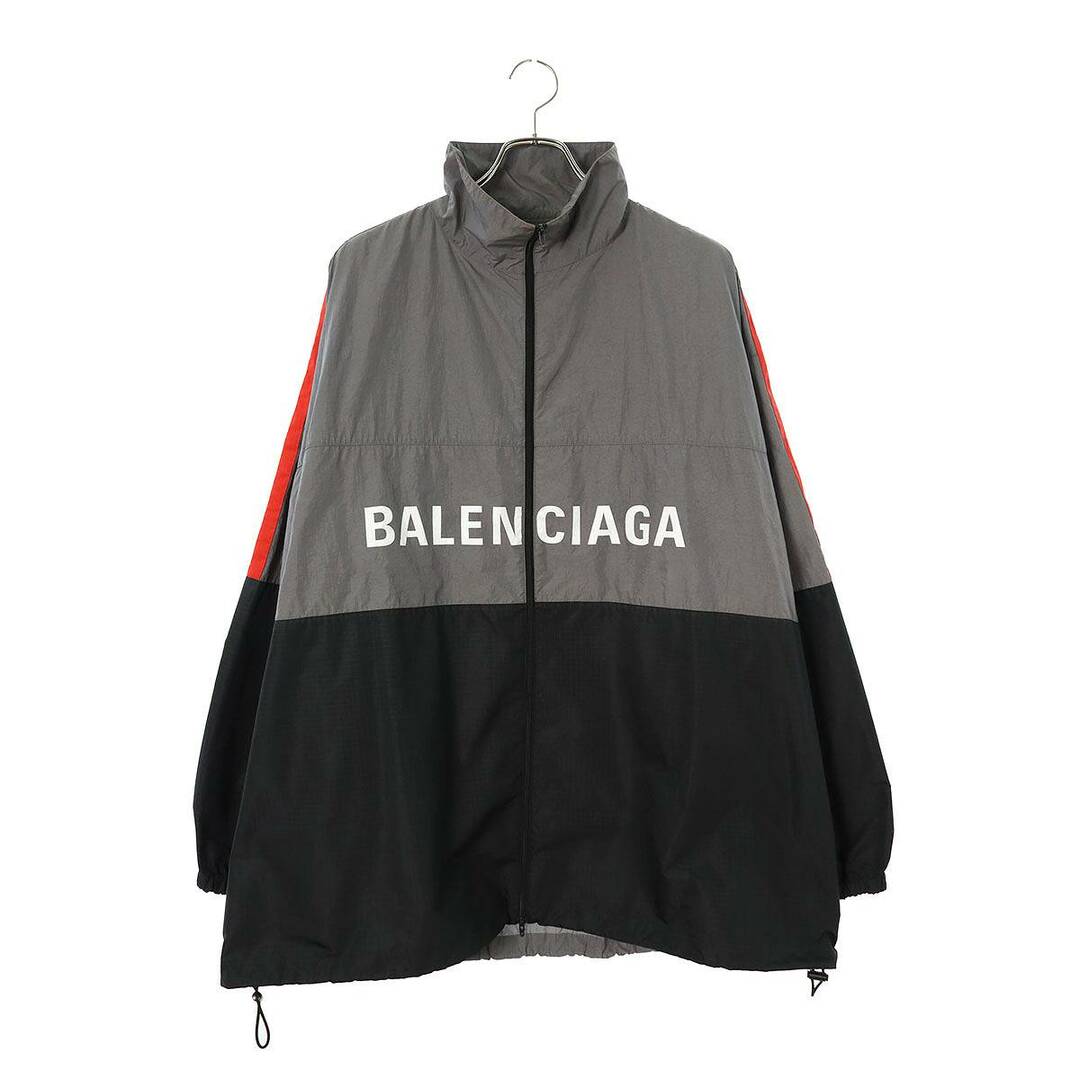 Balenciaga(バレンシアガ)のバレンシアガ  534317 TDO05 ロゴプリントポプリンシャツブルゾン メンズ 48 メンズのジャケット/アウター(ブルゾン)の商品写真