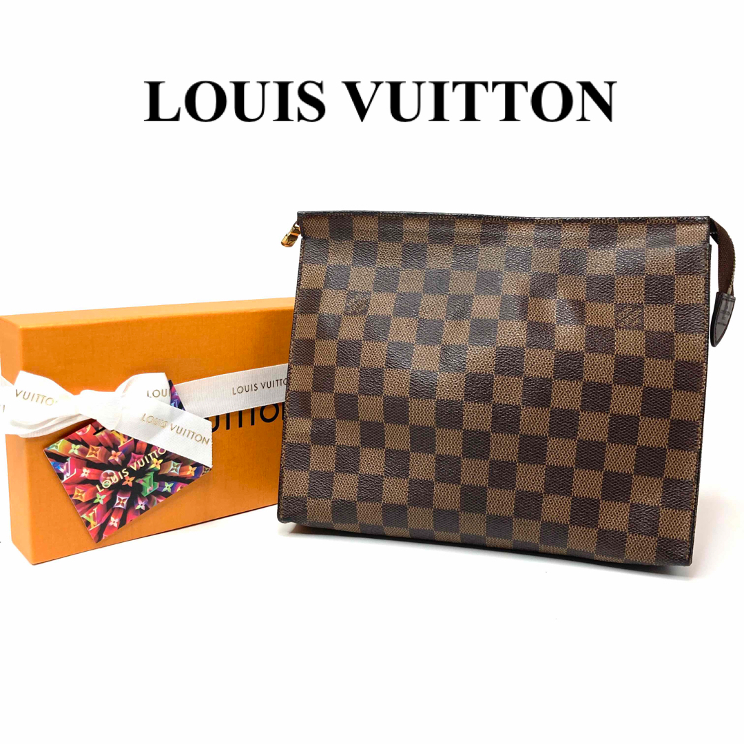 ルイヴィトン　LOUIS VUITTON ダミエ　ポッシュトワレ25