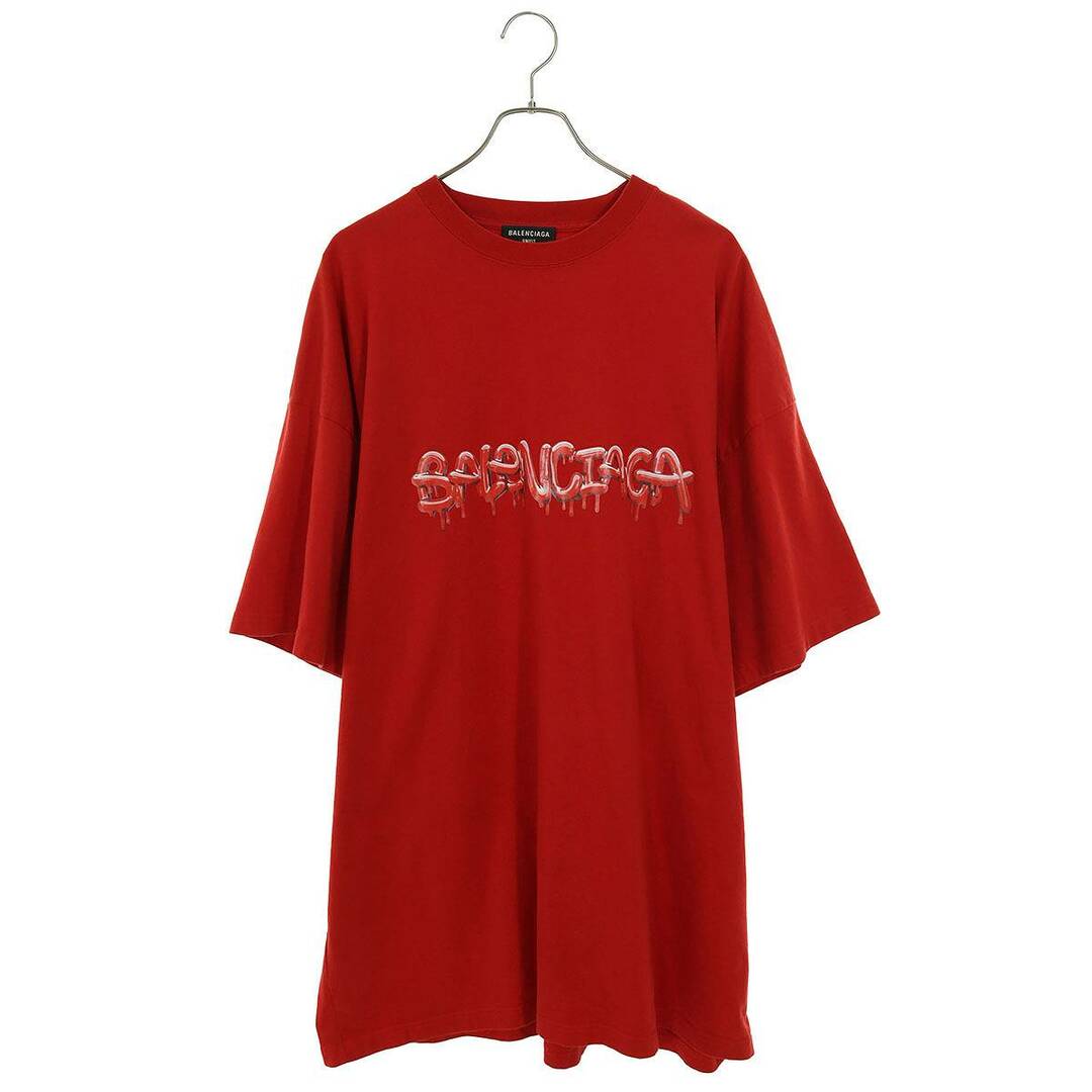 Balenciaga - バレンシアガ 676589 TLVF1 スライムロゴプリントTシャツ 