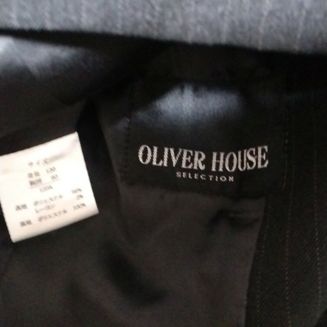 OLIVERHOUSE(オリバーハウス)の1回着用美品！　OLIVER HOUSE　セットアップ　スーツ　フォーマル　小 キッズ/ベビー/マタニティのキッズ服男の子用(90cm~)(ドレス/フォーマル)の商品写真