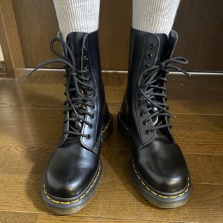 ドクターマーチン(Dr.Martens)の美品！ドクターマーチン 10ホールブーツ 1490(ブーツ)