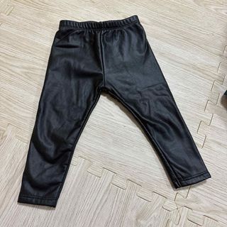 ザラキッズ(ZARA KIDS)のZARA レザーパンツ　92(パンツ/スパッツ)