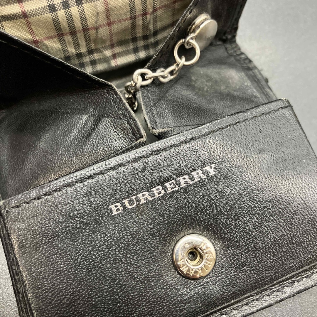 BURBERRY - 即決 BURBERRY バーバリー コインケース 小銭入れの BURBERRY - 即決 BURBERRY バーバリー コインケース 小銭入れの