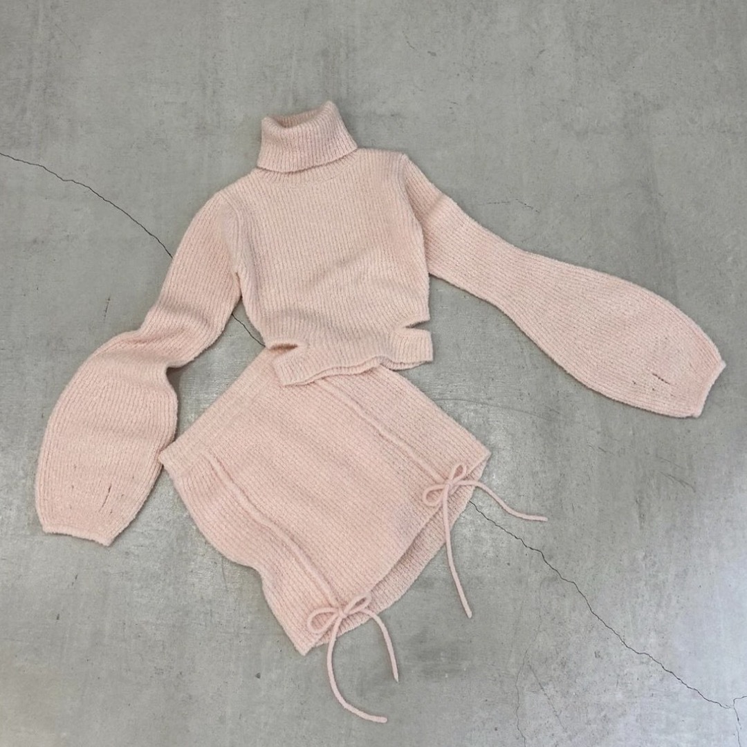 andmary Lala knit set up レディースのトップス(ニット/セーター)の商品写真