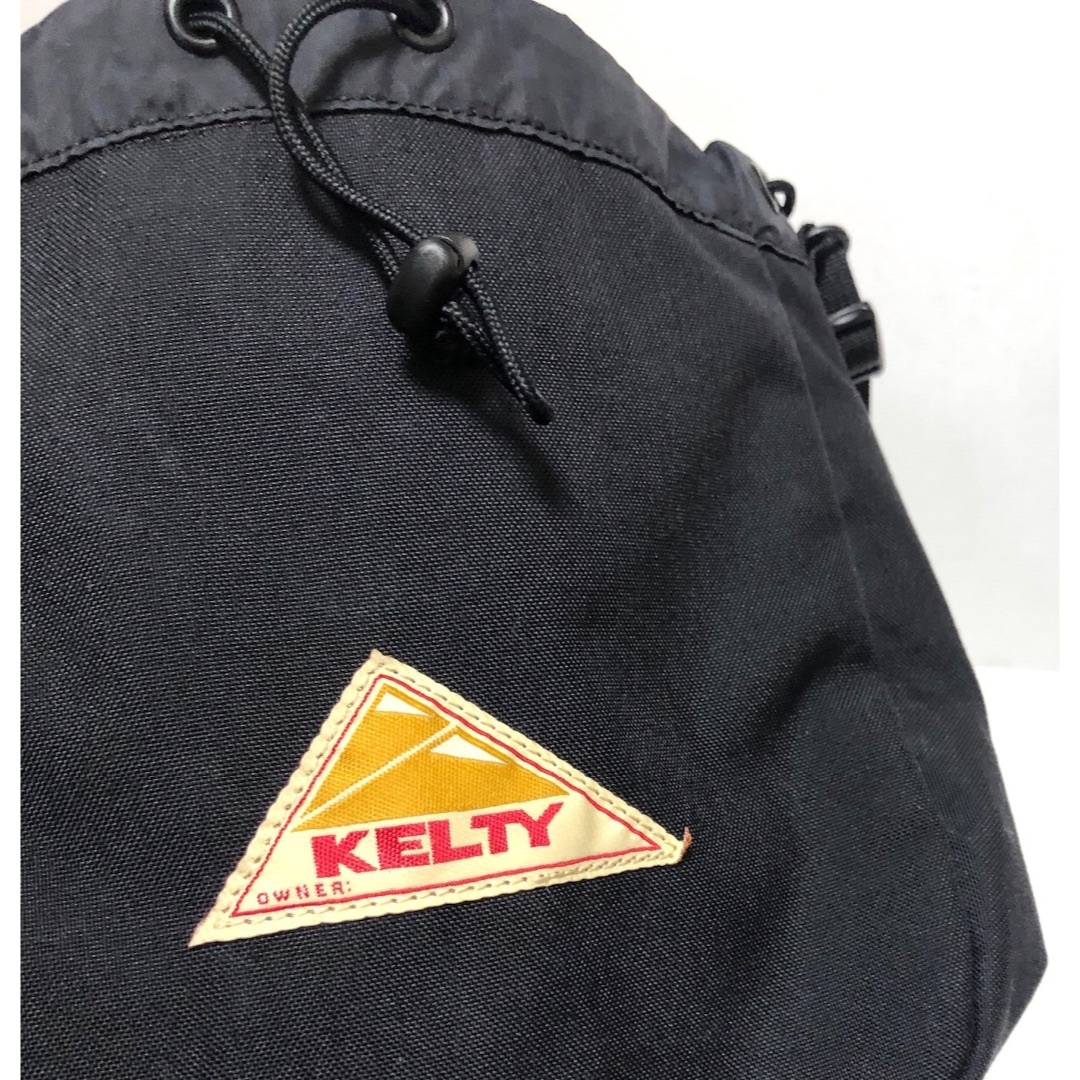 KELTY(ケルティ)のKELTY ケルティ 2402223 ショルダーバッグ ブラック　ポーチ 巾着　 レディースのバッグ(ショルダーバッグ)の商品写真