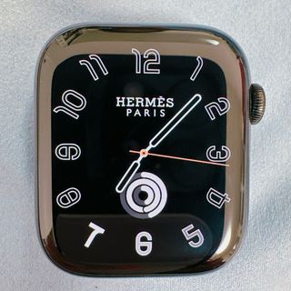 アップルウォッチ(Apple Watch)のApple Watch Hermes Series 7 45mm ブラック 本体(その他)