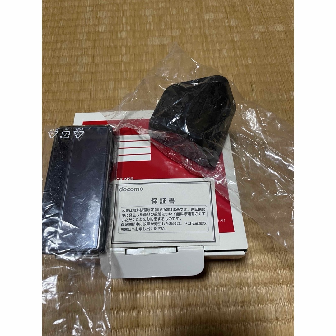 docomo N-03D BLACK ガラケー 未使用 docomo N-03D BLACK ガラケー 未使用