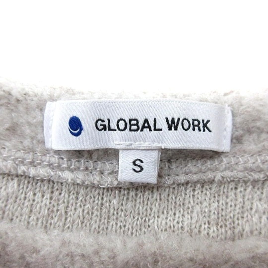 GLOBAL WORK(グローバルワーク)のグローバルワーク ニット セーター 長袖 S 白 オフホワイト ■MO メンズのトップス(ニット/セーター)の商品写真