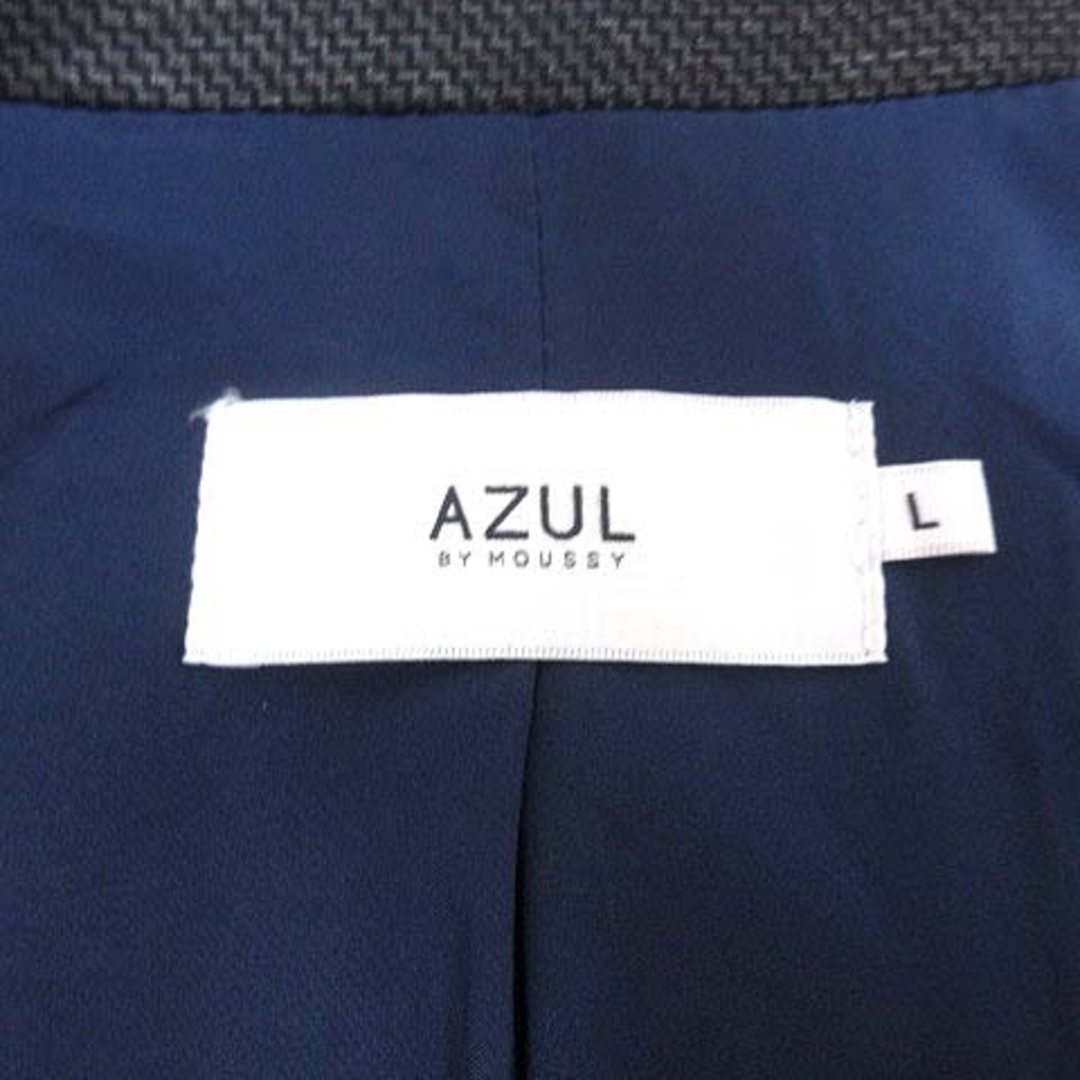 AZUL by moussy(アズールバイマウジー)のAZUL by moussy テーラードジャケット L チャコールグレー ■MO メンズのジャケット/アウター(テーラードジャケット)の商品写真
