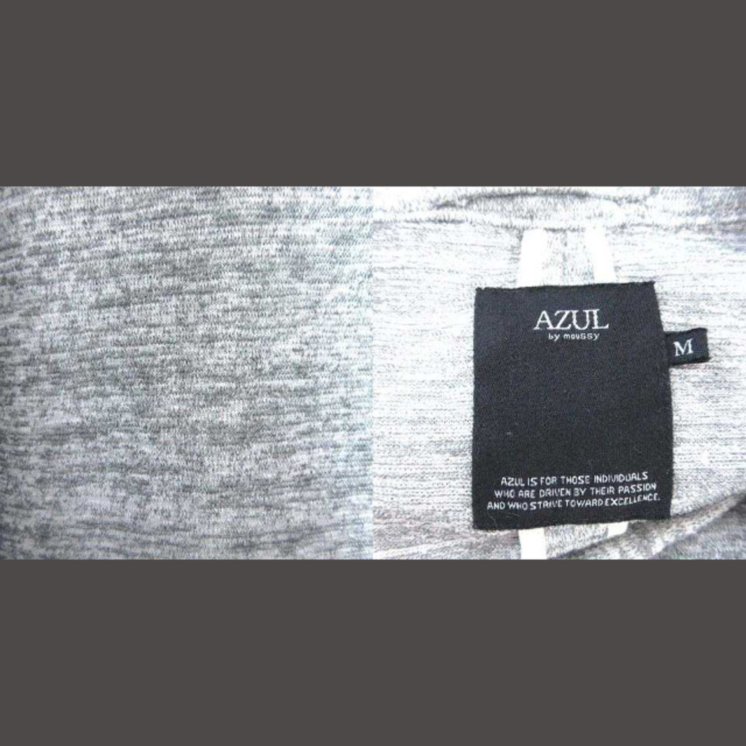 AZUL by moussy(アズールバイマウジー)のアズールバイマウジー テーラードジャケット ミックスニット M グレー ■MO メンズのジャケット/アウター(テーラードジャケット)の商品写真