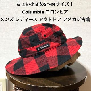 コロンビア(Columbia)のちょい小さめS〜Mサイズ！Columbiaコロンビア古着フランネルバケットハット(ハット)