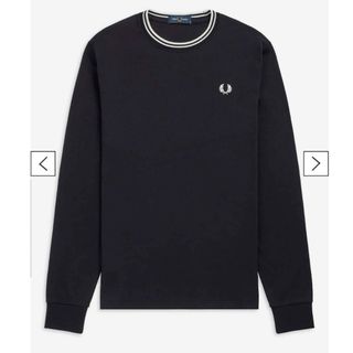 フレッドペリー(FRED PERRY)のFRED PERRY Twin Tipped T-Shirt　S　黒(Tシャツ/カットソー(七分/長袖))