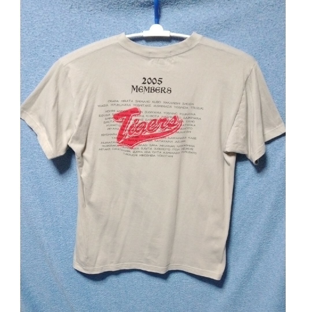 ZETT(ゼット)の阪神タイガースTシャツ Lサイズ  ZETT製 スポーツ/アウトドアの野球(応援グッズ)の商品写真