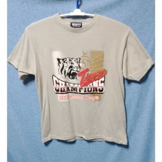 ゼット(ZETT)の阪神タイガースTシャツ Lサイズ  ZETT製(応援グッズ)